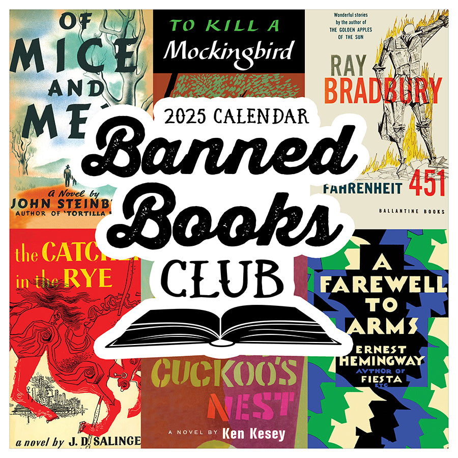 2025 Banned Book Club Wall Calendar TF Publishing Calendars