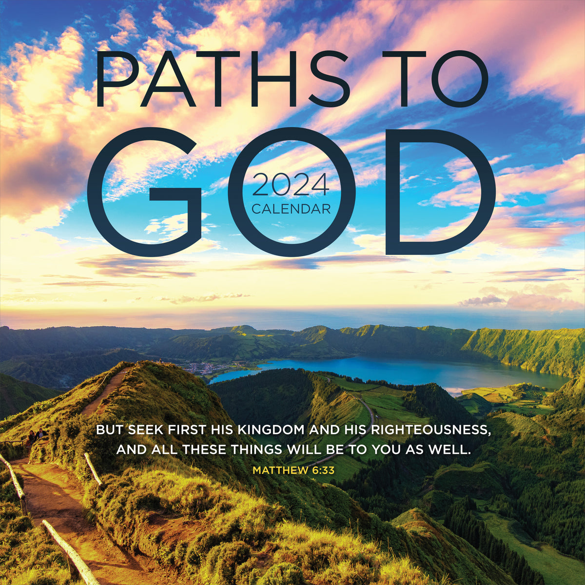 2024 Paths to God Wall Calendar TF Publishing Calendars + Planners