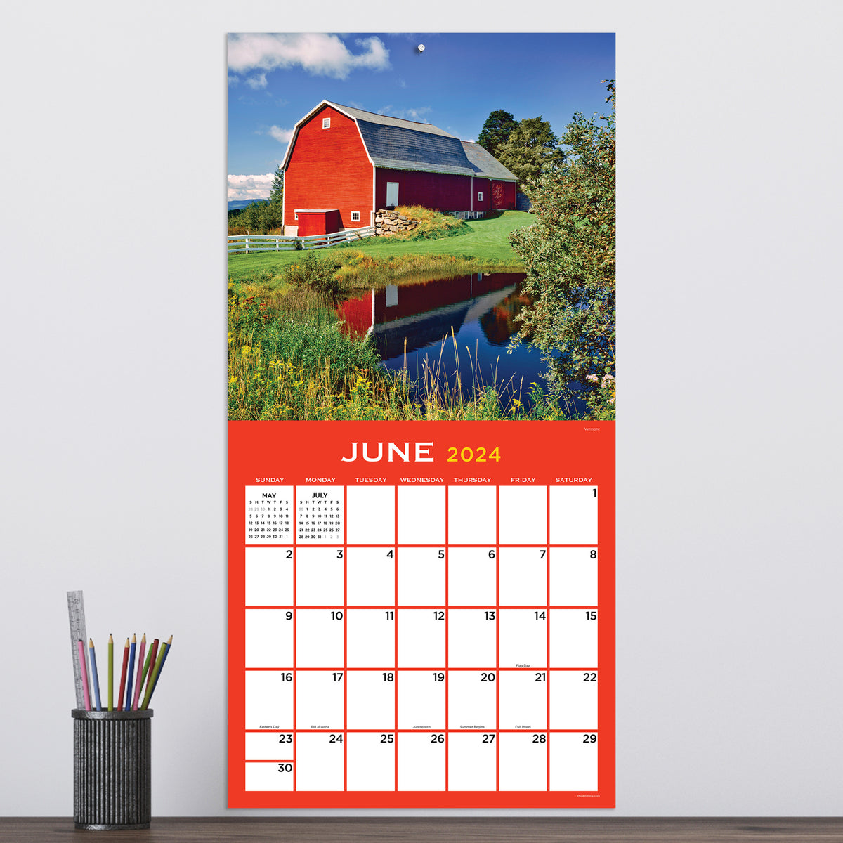 2024 Barns Wall Calendar TF Publishing Calendars + Planners