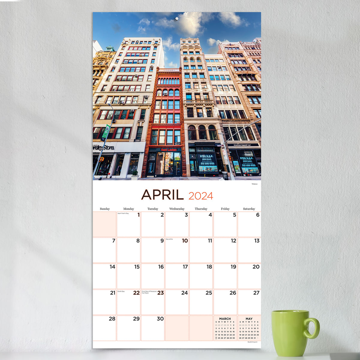 2024 NYC Wall Calendar TF Publishing Calendars + Planners