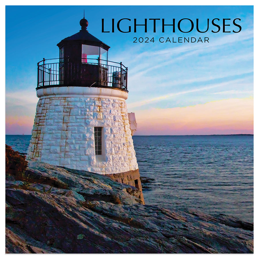 2024 Lighthouses Mini Calendar TF Publishing Calendars + Planners