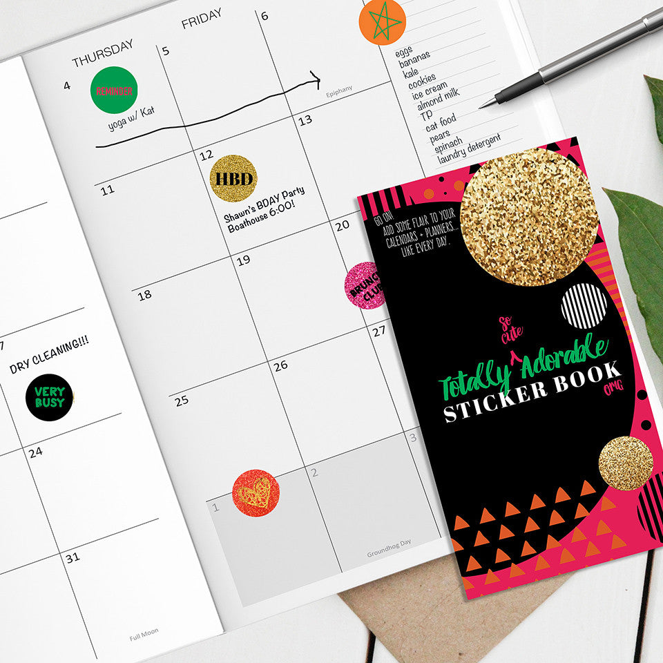 Cute Calendar Stickers [Book]