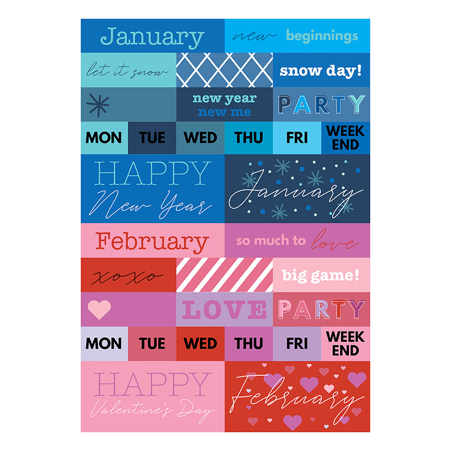 Planner Stickers Set Seasonal Monthly Planner Stickers - China