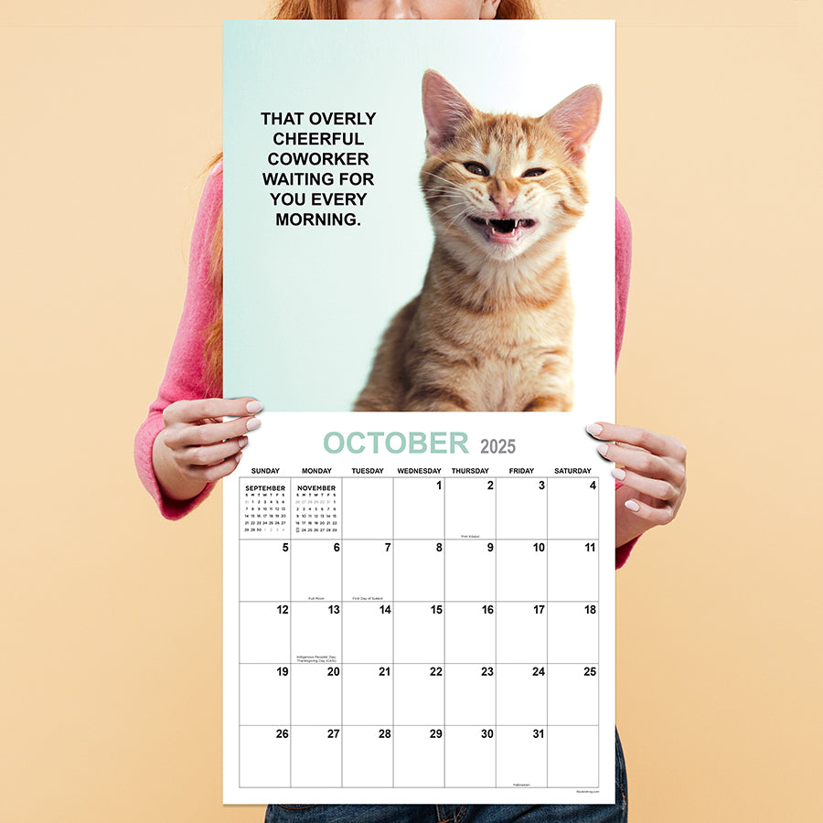 2025 Corporate Cats Wall Calendar