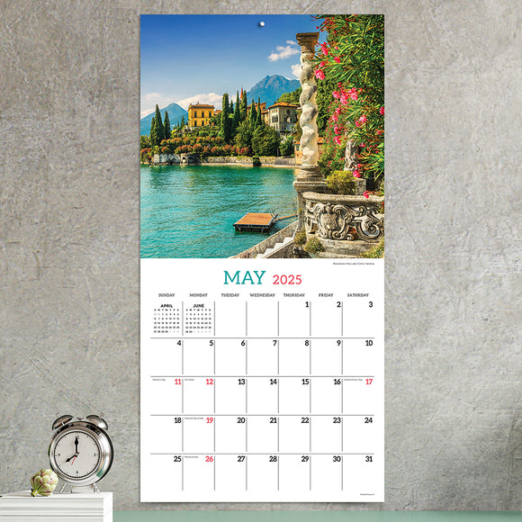 2025 Italy Wall Calendar TF Publishing Calendars + Planners