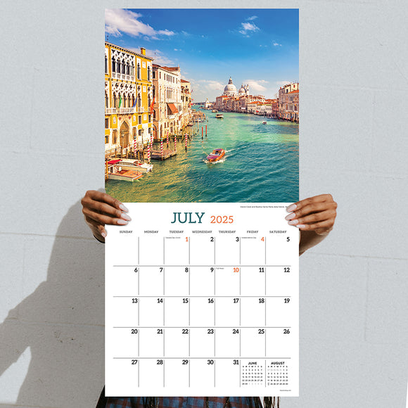 2025 Italy Wall Calendar TF Publishing Calendars + Planners