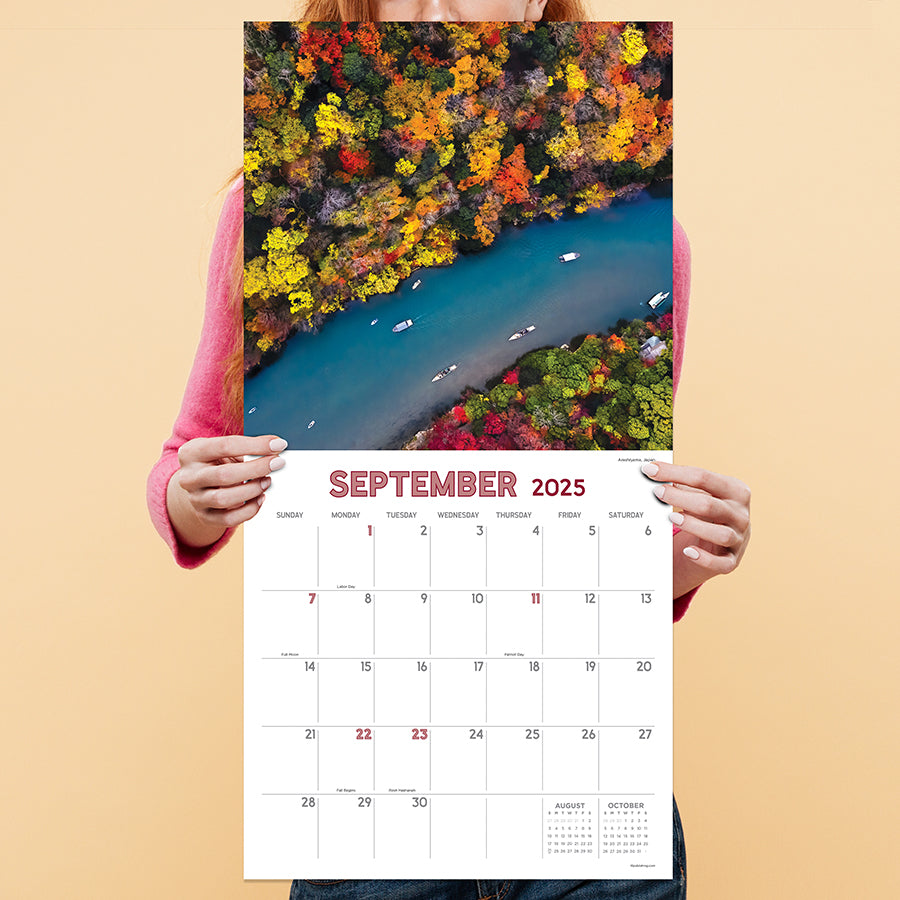 2025 Landscapes Wall Calendar