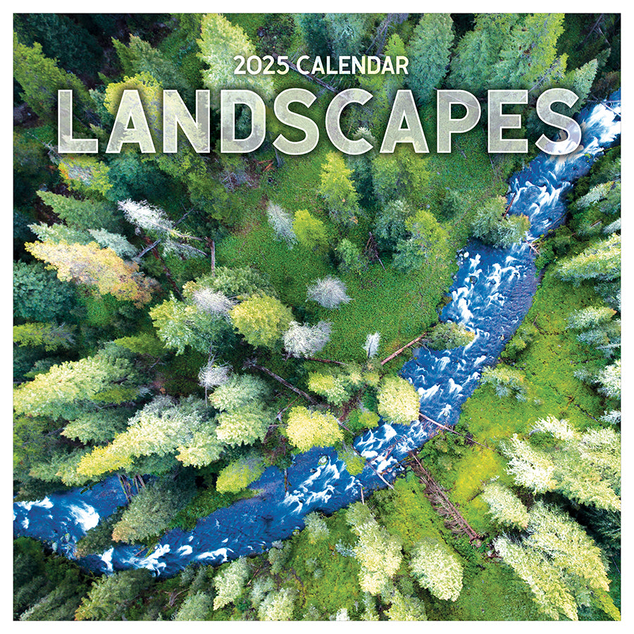 2025 Landscapes Wall Calendar