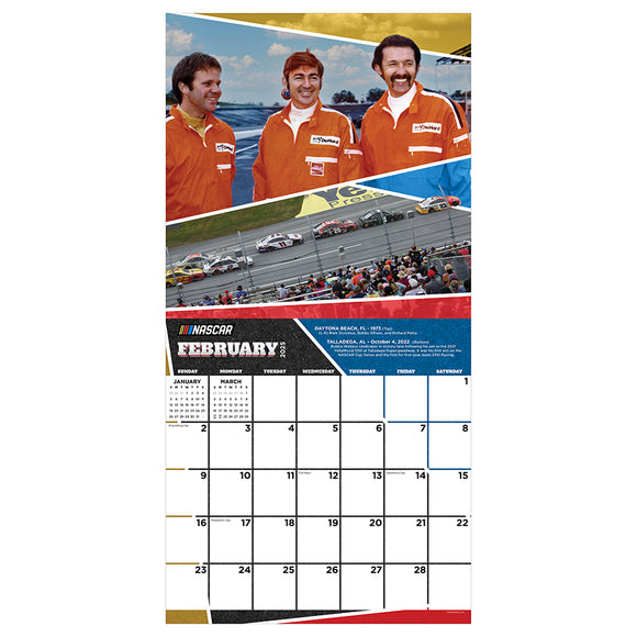 2025 Nascar Heritage Wall Calendar TF Publishing Calendars