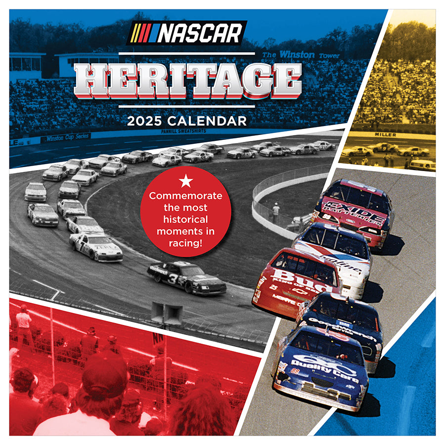 **FINAL SALE** 2025 Nascar Heritage Wall Calendar