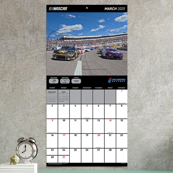 2025 Nascar Tracks Wall Calendar TF Publishing Calendars + Planners Journals + Stationery