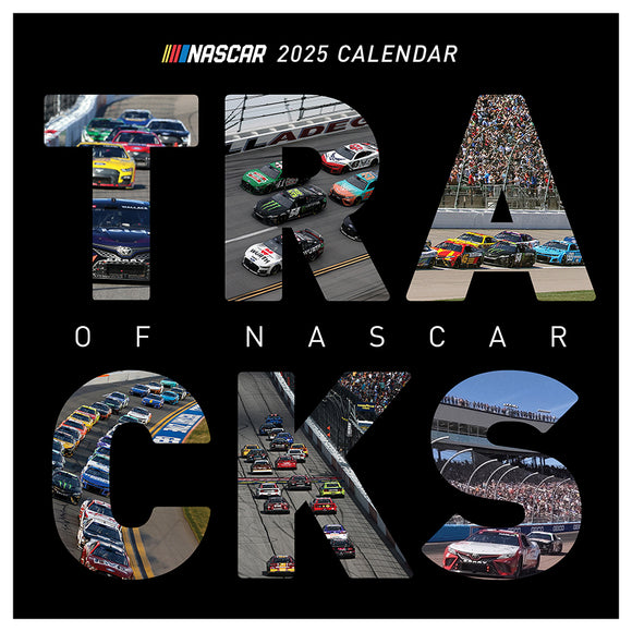 2025 Nascar Tracks Wall Calendar TF Publishing Calendars + Planners