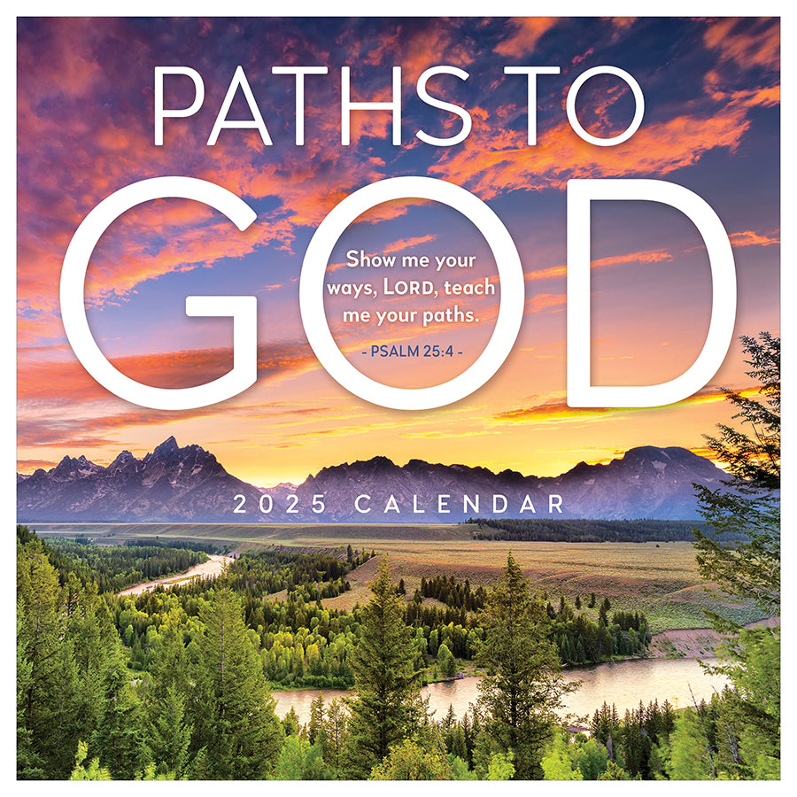 2025 Paths to God Wall Calendar