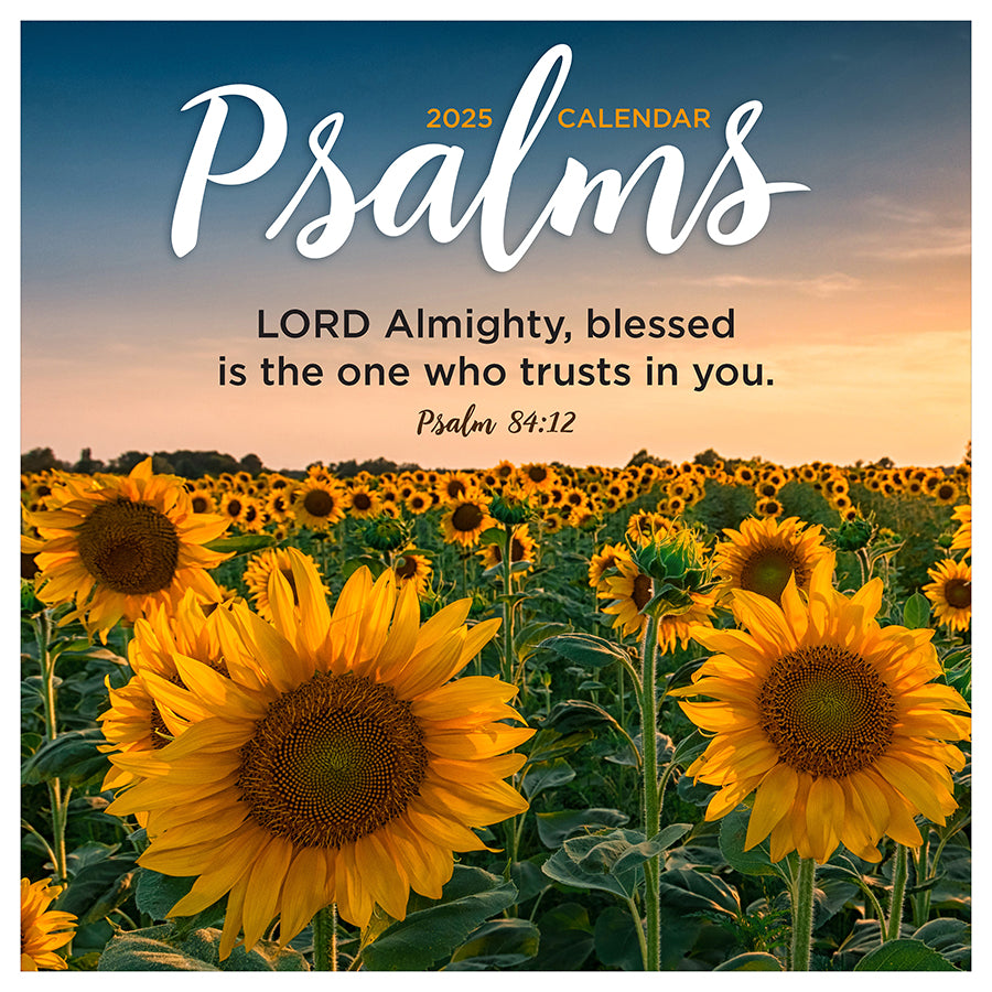 2025 Psalms Wall Calendar