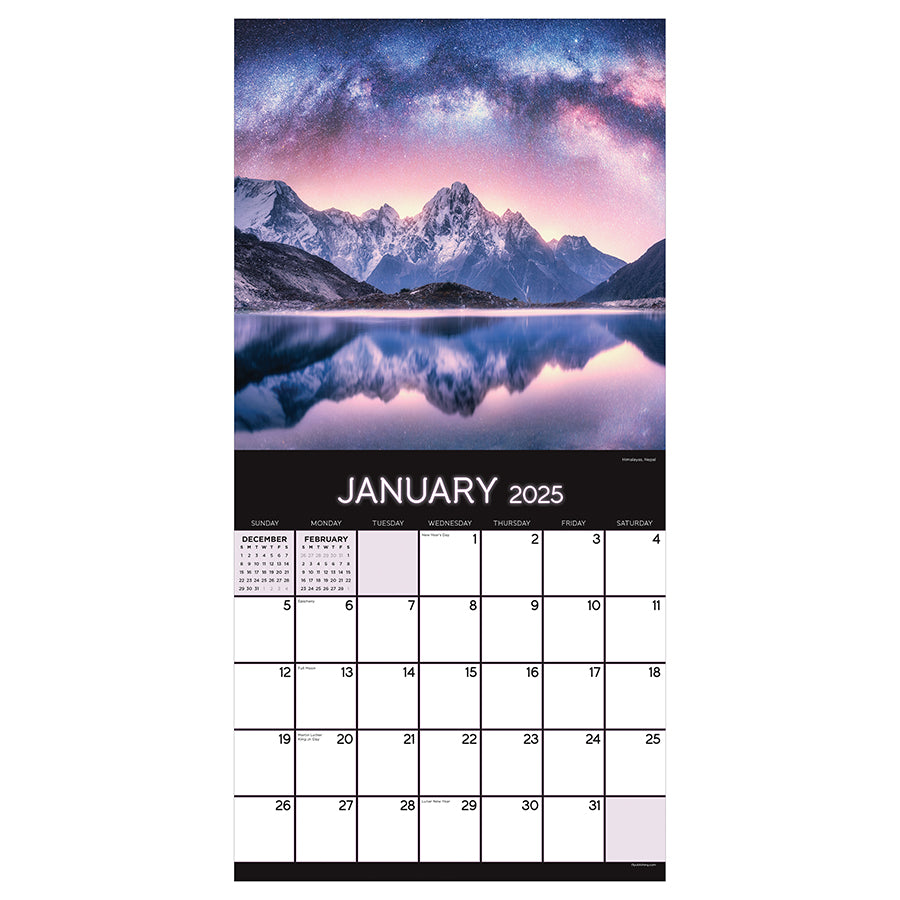 2025 Stargazing Wall Calendar - 0