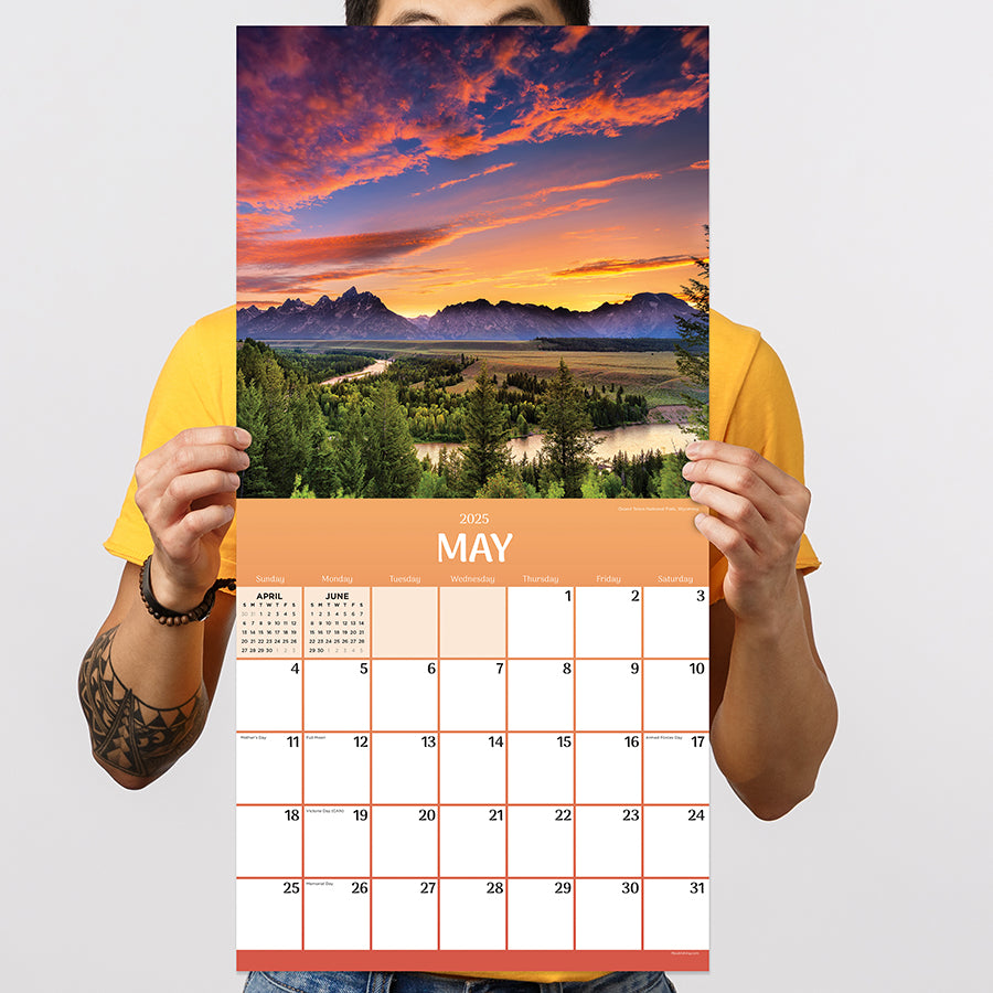 **FINAL SALE** 2025 Sunsets Wall Calendar