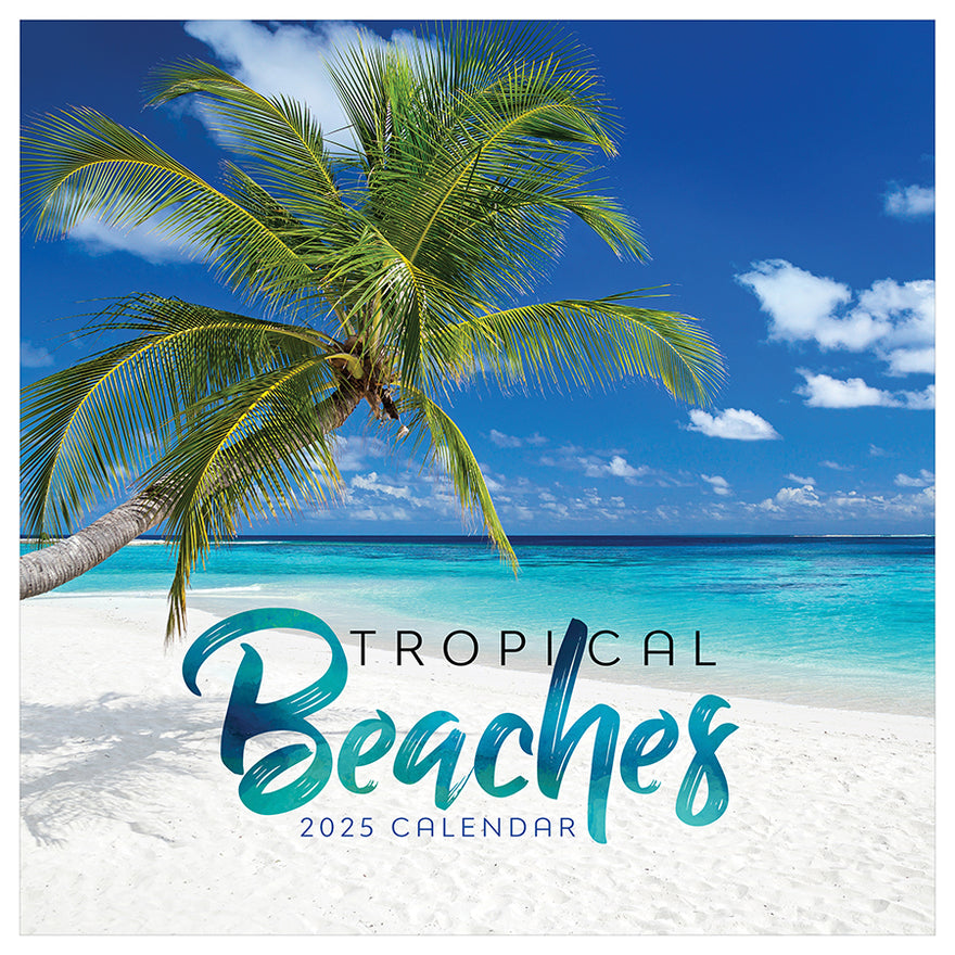 2025 Tropical Beaches Wall Calendar | TF Publishing | Calendars