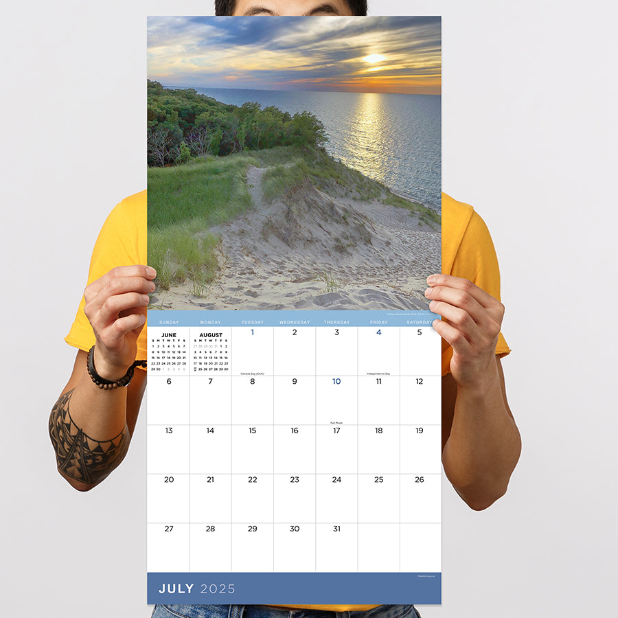 2025 Indiana Wall Calendar