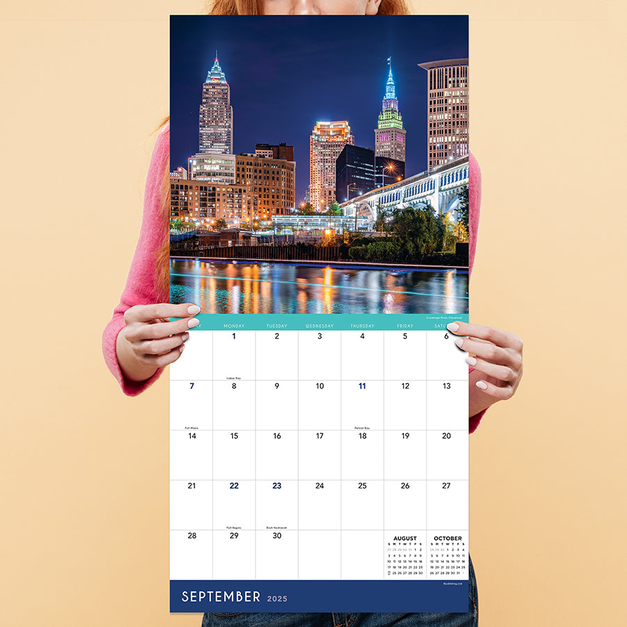 2025 Ohio Wall Calendar