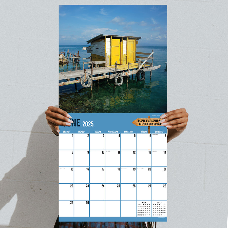 **FINAL SALE** 2025 Outhouses Wall Calendar