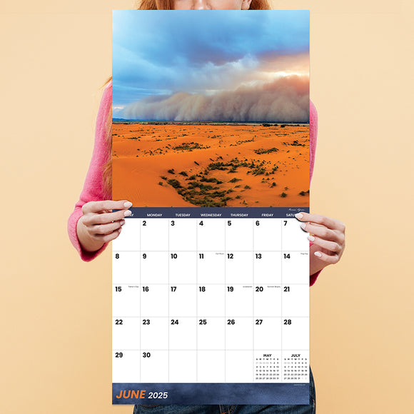 Monthly Weather Calendar 2025