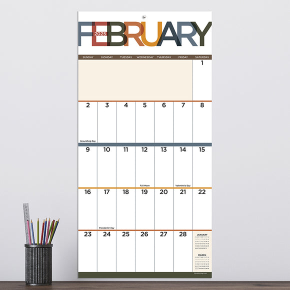 2025 Big Print Wall Calendar TF Publishing Calendars + Planners Journals + Stationery