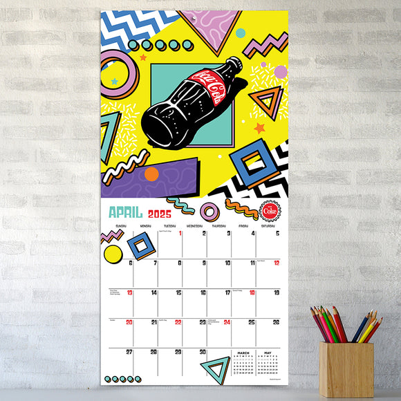 2025 CocaCola Retro & Refreshed! Wall Calendar TF Publishing