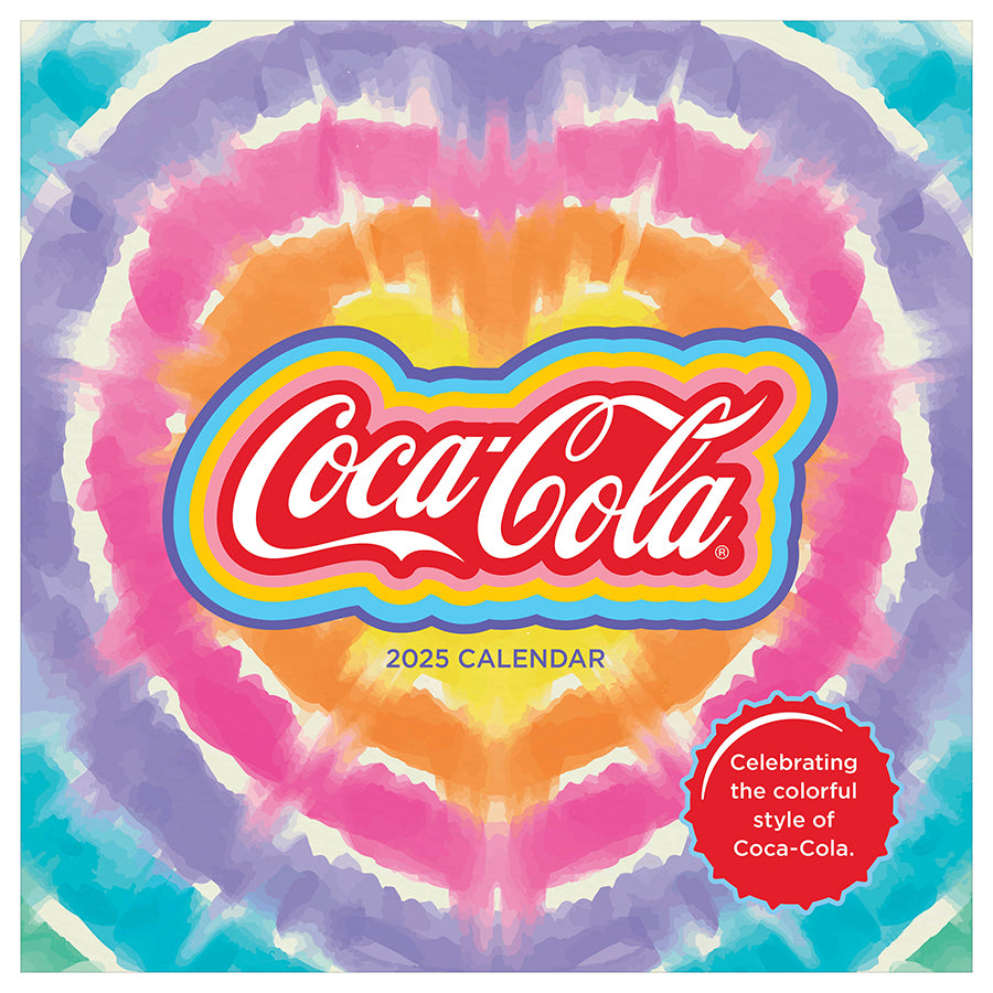 2025 Coca-Cola: Retro & Refreshed! Wall Calendar
