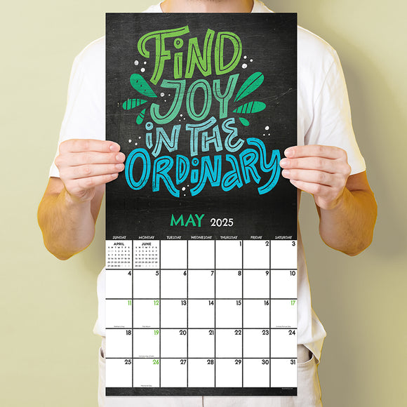 2025 Chalk It Up Wall Calendar TF Publishing Calendars + Planners