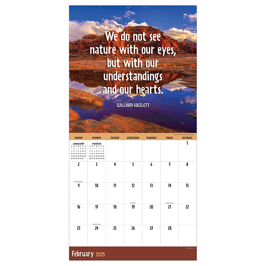 2025 The Great Outdoors Wall Calendar - 0