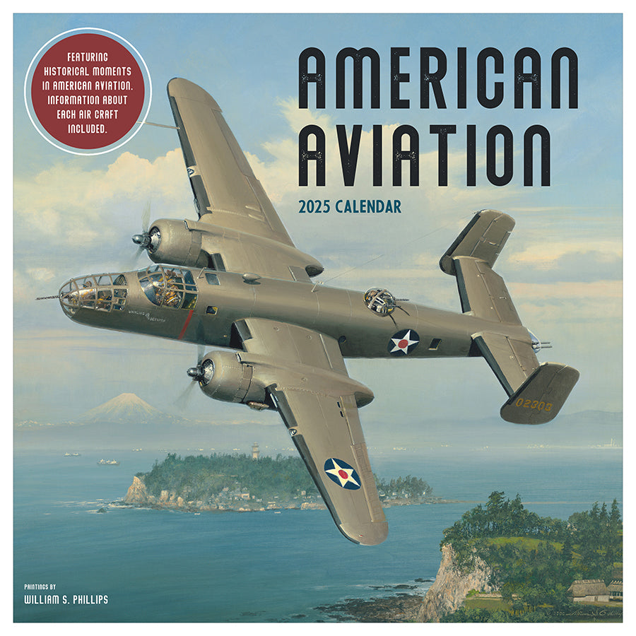 2025 American Aviation Wall Calendar
