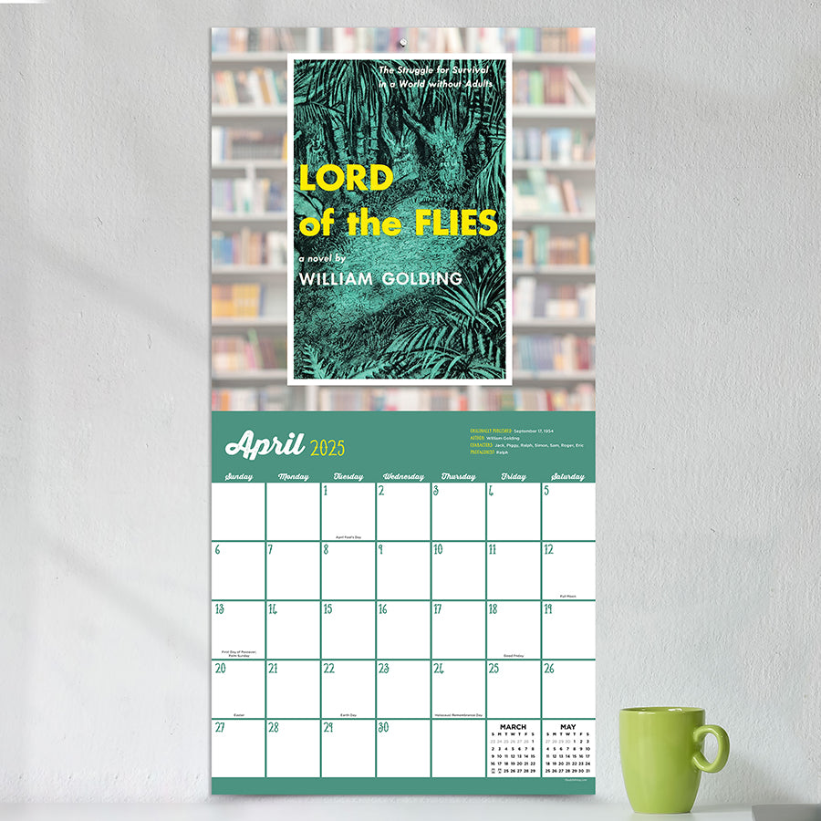 2025 Banned Book Club Wall Calendar