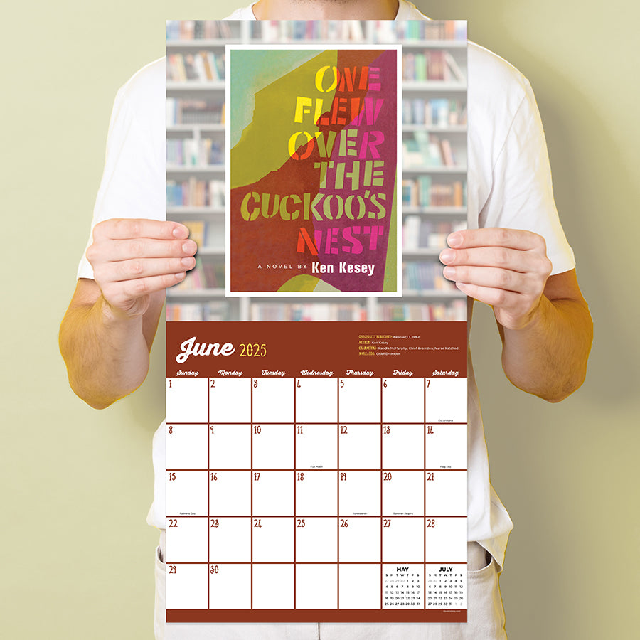2025 Banned Book Club Wall Calendar