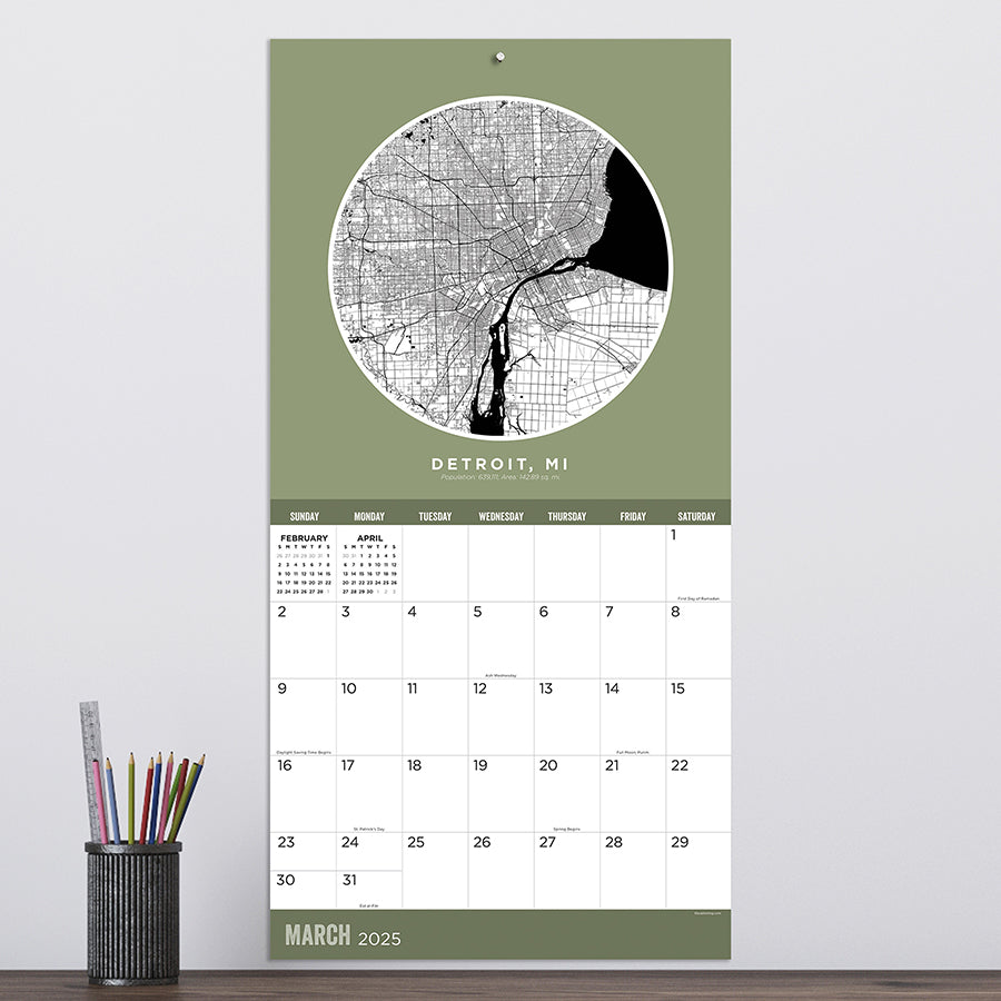 2025 Home Michigan Wall Calendar TF Publishing Calendars