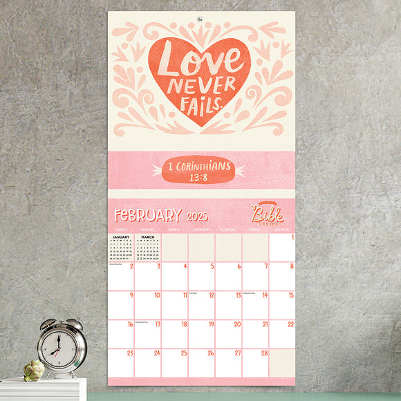 2025 Bible Verses Wall Calendar | TF Publishing | Calendars + Planners ...