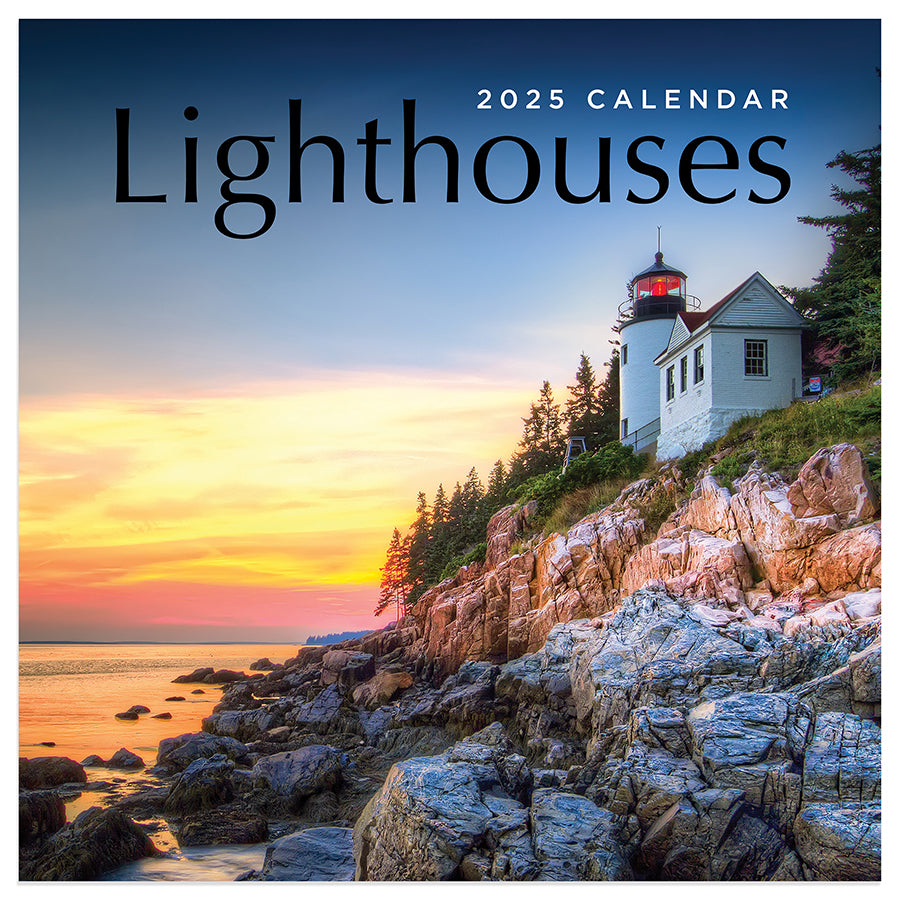 **FINAL SALE** 2025 Lighthouses Mini Calendar