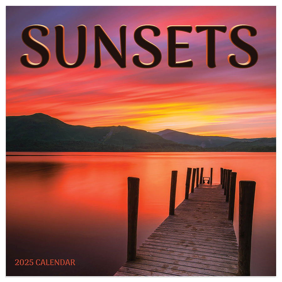 **FINAL SALE** 2025 Sunsets Mini Calendar