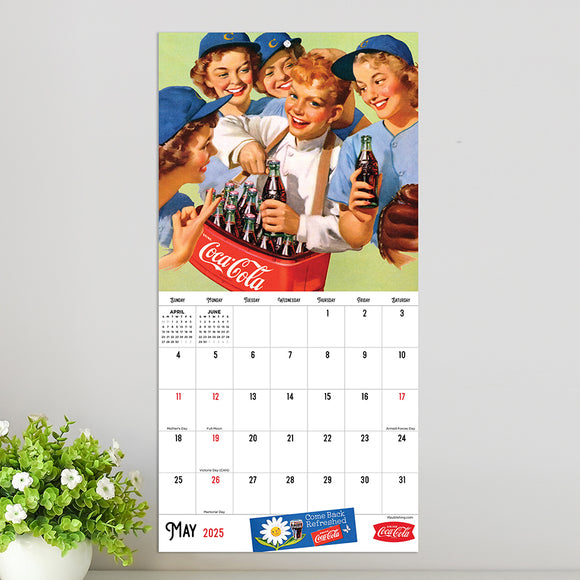 2025 CocaCola Mini Calendar TF Publishing Calendars + Planners