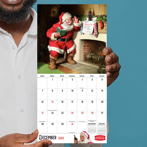 2025 CocaCola Mini Calendar TF Publishing Calendars + Planners