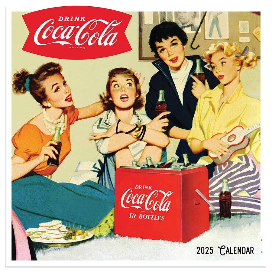 **FINAL SALE** 2025 Coca-Cola Mini Calendar