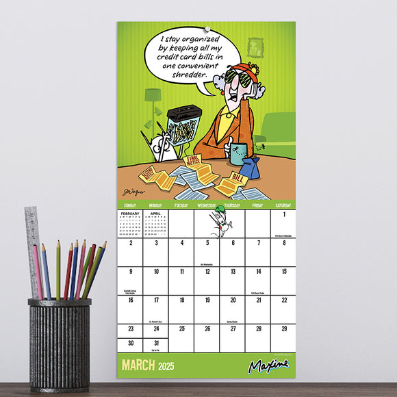 2025 Maxine Mini Calendar TF Publishing Calendars + Planners