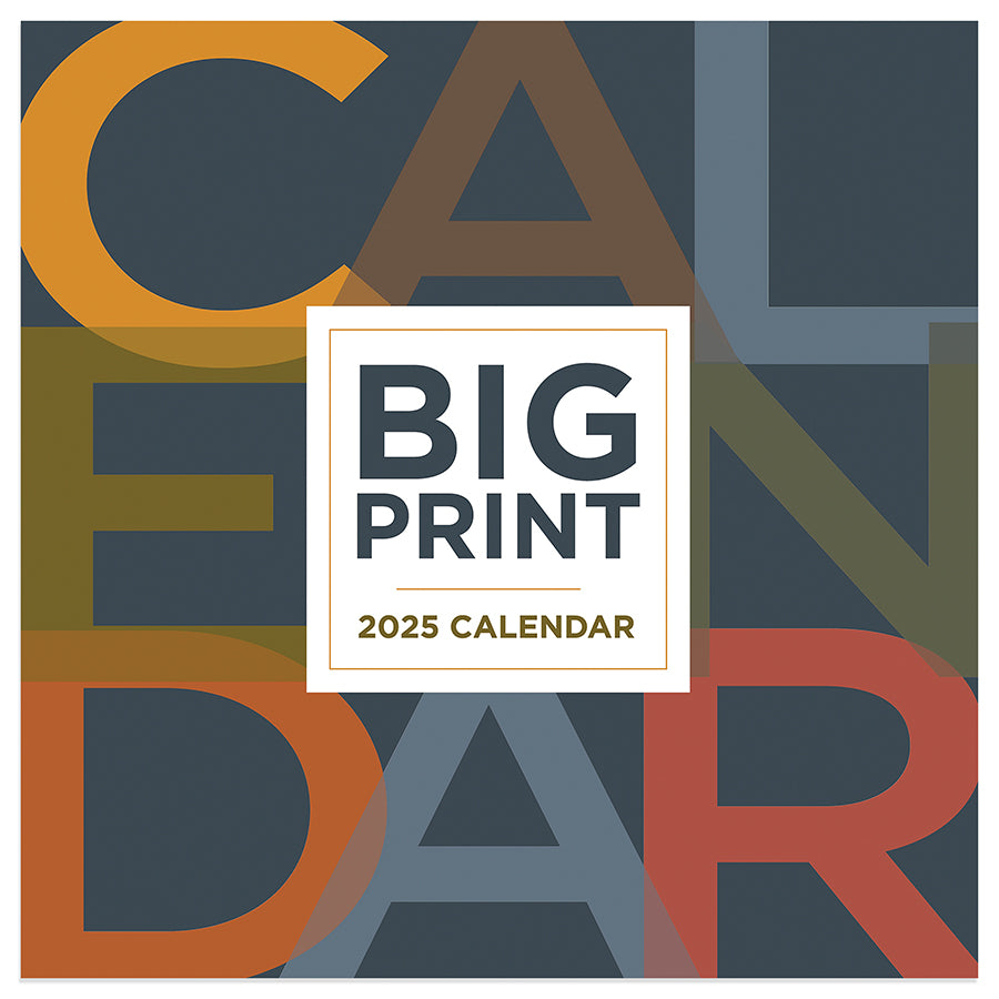 **FINAL SALE** 2025 Big Print Mini Calendar