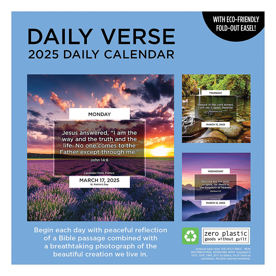 **FINAL SALE** 2025 Daily Verse Daily Desktop Calendar