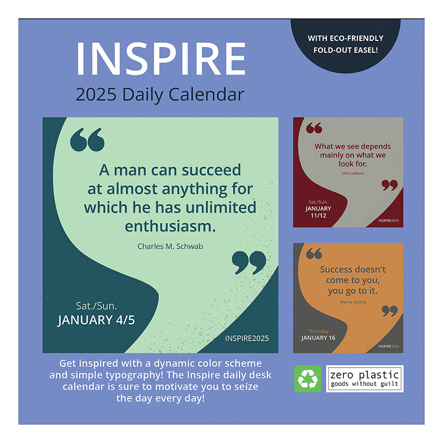 2025 Inspire Daily Desktop Calendar