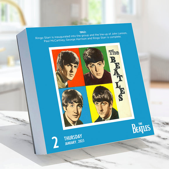 2025 The Beatles Daily Desktop Calendar TF Publishing Calendars