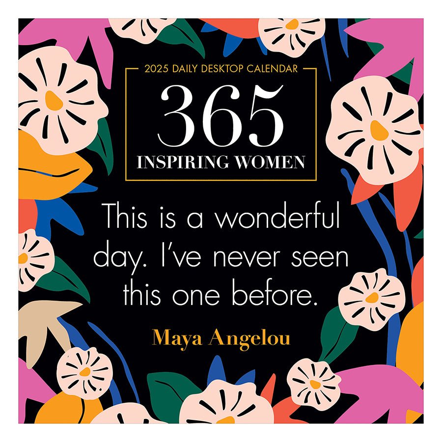 **FINAL SALE** 2025 365 Inspiring Women Daily Desktop Calendar