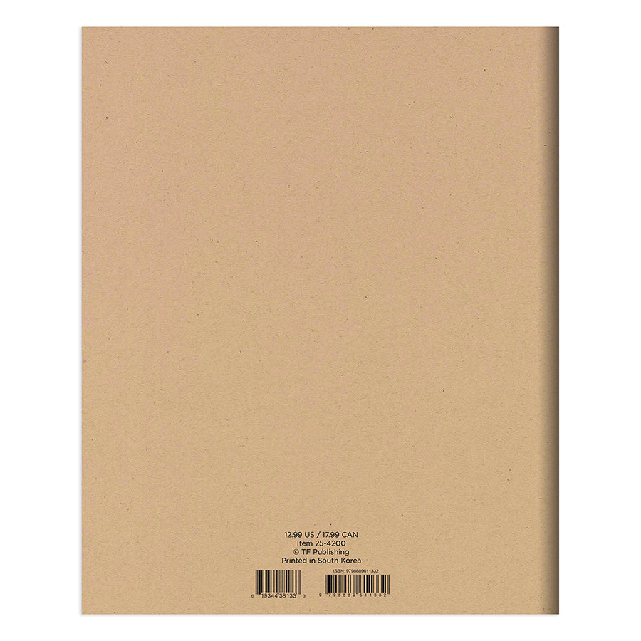 **FINAL SALE** 2025 Anything But Basic Kraft Medium Monthly Planner