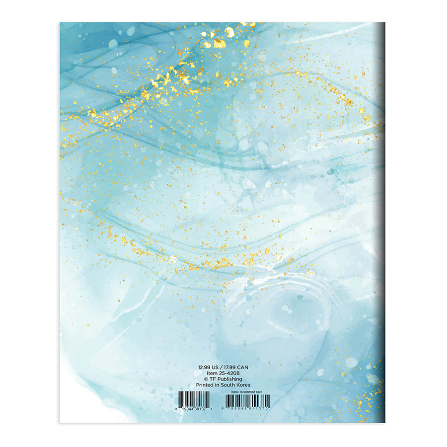 2025 Floating Blue Medium Monthly Planner