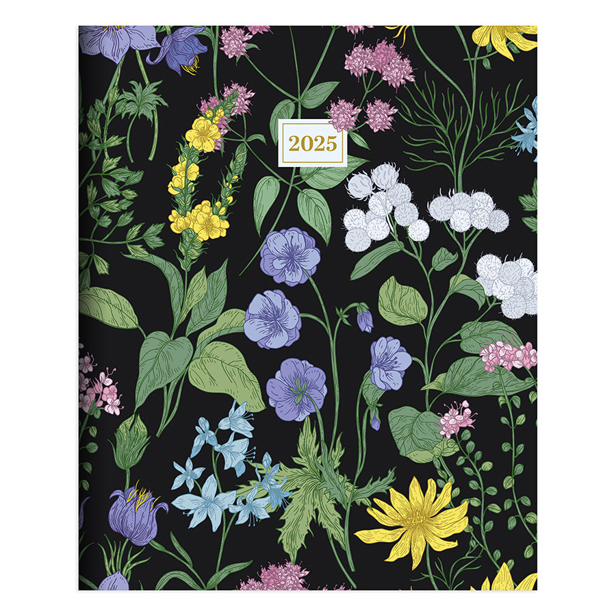 2025 Garden Blooms Medium Monthly Planner