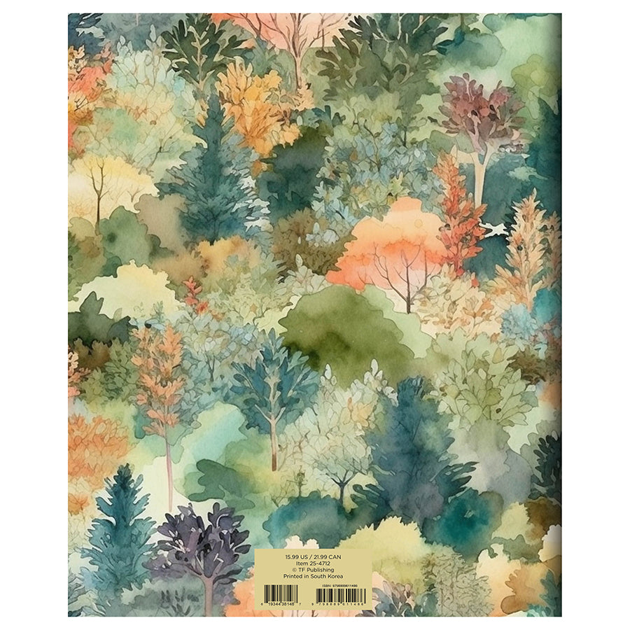 2025 Mural of Trees Large Monthly Planner